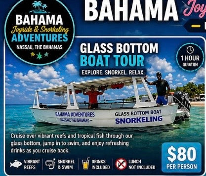 Glass Bottom Boat Tour